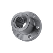 NAKRĘTKA TRAPEZOWA Z KOŁNIERZEM STAL LEWA | Nakrętki